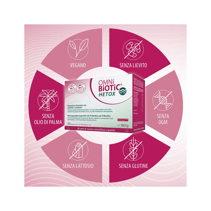 Omni Biotic Hetox 30 Bustine Da 6g