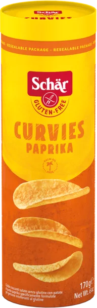 Schar Curvies Paprika 170g
