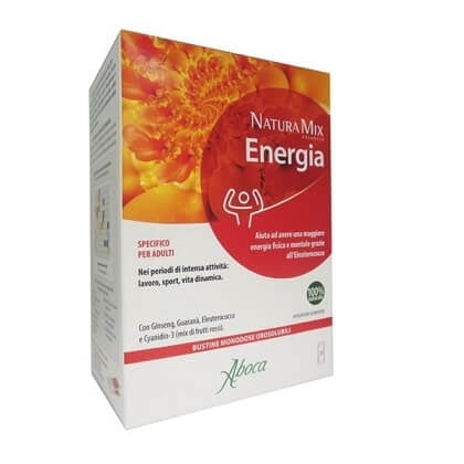 Aboca Natura Mix Advanced Energia 20 bustine orosolubili