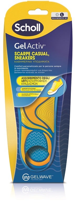 Scholl Gelactiv Scarpe Casual Sneakers Misura Large Nuova Serie 2025 1 Paio