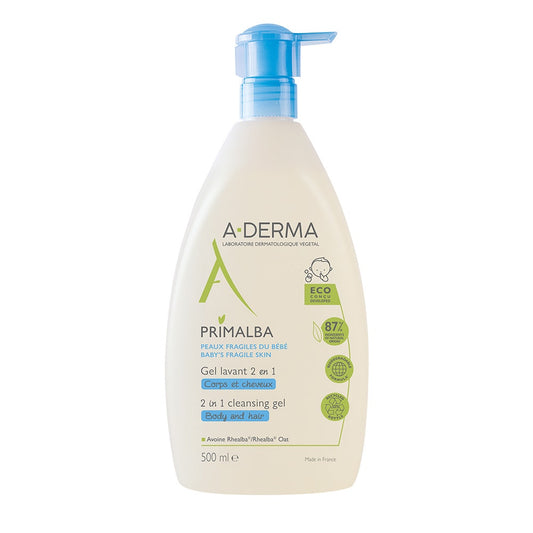 A-Derma Primalba Gel Detergente 2in1 500ml