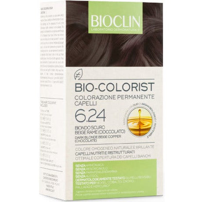 Bioclin Bio Colorist Colorazione Permanente 6.24 Biondo Scuro Beige Rame