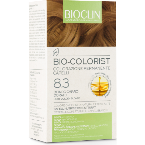 Bioclin Bio Colorist Colorazione Permanente 8.3 Biondo Chiaro Dorato
