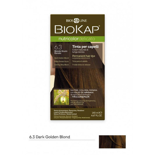 Biokap Nutricolor Tinta 6.3 Biondo Scuro Dorato 140ml