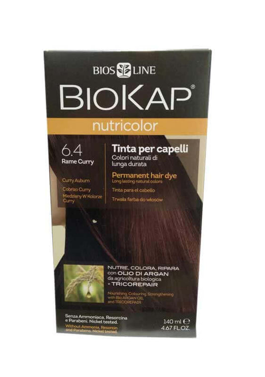Biokap Nutricolor Tinta 6.4 Rame Curry  140ml