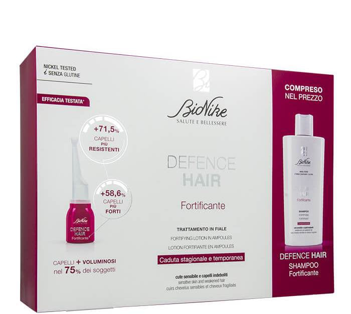 Bionike Defence Hair Trattamento in Fiale Fortificante + Shampoo Fortificate 200ml