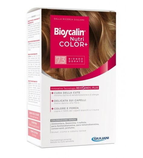 Bioscalin NutriColor Plus Colorazione Permanente 7.3 Biondo Dorato