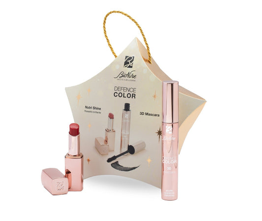 Bionike Cofanetto Defence Color Rossetto Nutri Shine + 3D Mascara