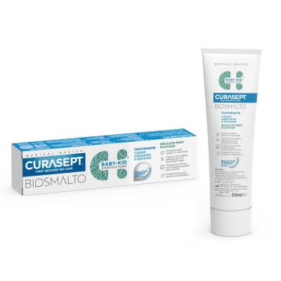 Curasept Biosmalto Baby Kid Menta Delicata 50ml