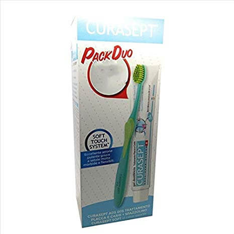 Curasept ADS 0,05 Gel Dentifricio Trattamento Placca e Carie 75ml + Spazzolino