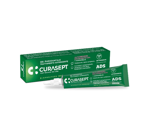Curasept Gel Parodontale Ads Dna Trattamento Astringente Anti-Placca 30ml