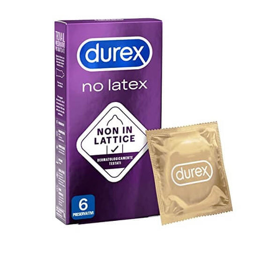 Durex No Latex 6 preservativi