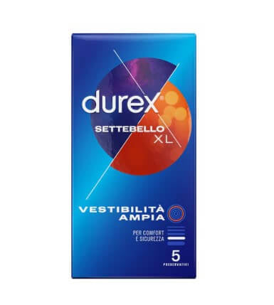 Durex Settebello XL 5 preservativi