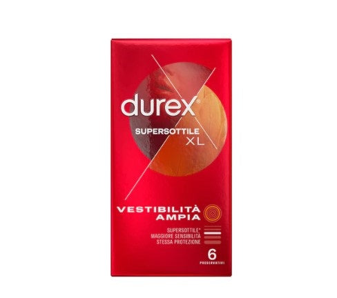 Durex Supersottile XL 6 preservativi