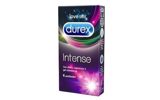 Durex Intense Orgasmic Condom 6 preservativi