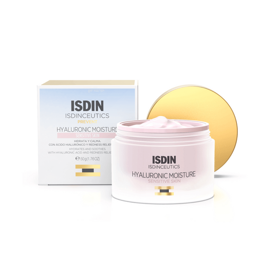 Isdin Isdinceutics Hyaluronic Moisture Sensitive Crema Idratante per Pelle Sensibile 50ml REFILL