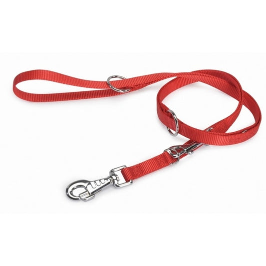 Camon Guinzaglio Da Addestramento Nylon Rosso 18x2000mm