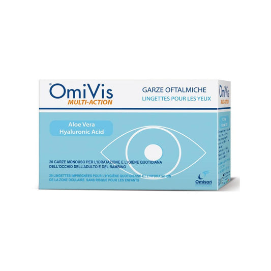 Omivis Garze Oftalmiche 20 Pezzi