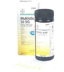 Multistix 10sg 100str 2300c