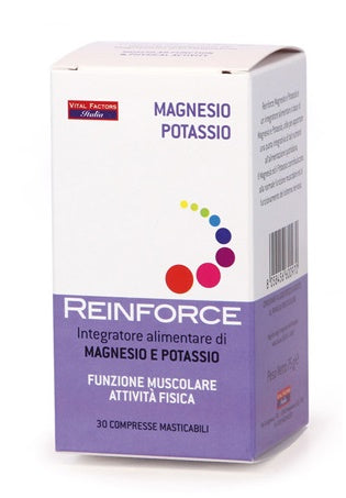 Reinforce Magnesio+potass30cpr