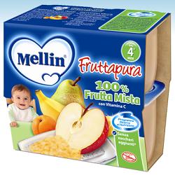 Mellin Frut Pura Fru Mis4x100g
