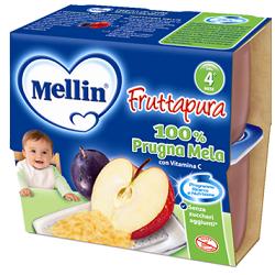Mellin Frut Pura Pru/mel4x100g