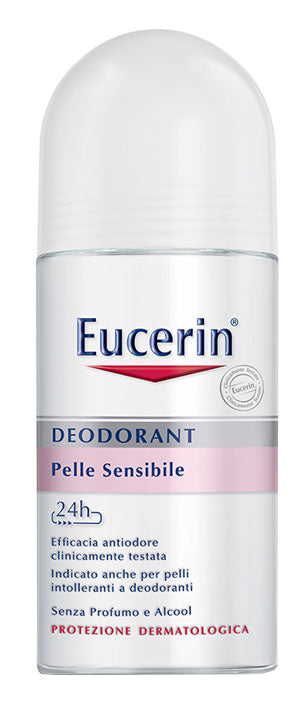 Eucerin Deodorante 24h Pelle Sensible Roll-On 50ml