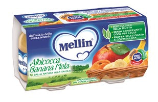 Mellin Omog Alb/ban/mela2x100g