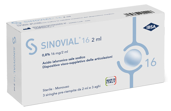 Sinovial 16 Sir 0,8% 2ml 3pz