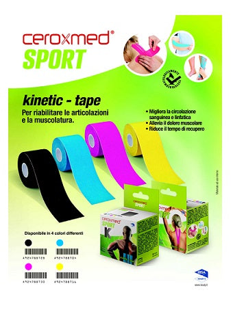 Ceroxmed Sport Kinetic Tape Bl
