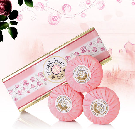 R&g Rose Saponette 3x100g