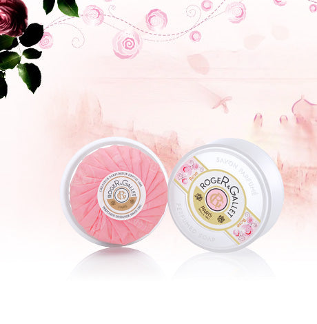 R&g Rose Savon Boite Voy 100f