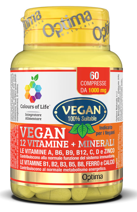 Vegan 60cpr Colours