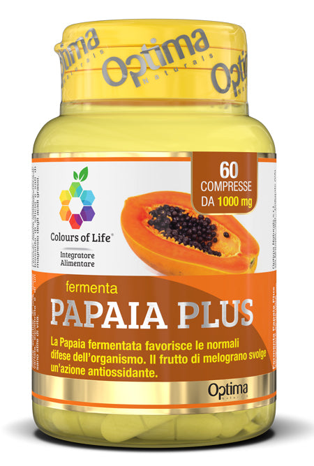 Papaia Plus 60cpr Colours