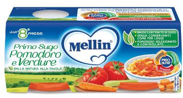 Mellin Primosugo Pom/verd2x80g