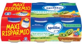 Mellin Omog Banana/kiwi 6x100g