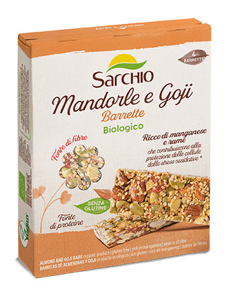Barrette Mandorle E Goji 4x20g