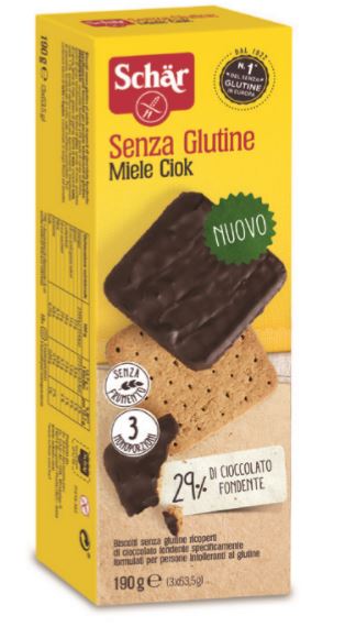 Schar Biscotti Miele Ciok 190g
