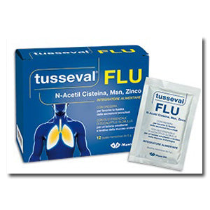 Tusseval Flu 12 Bustine Solub