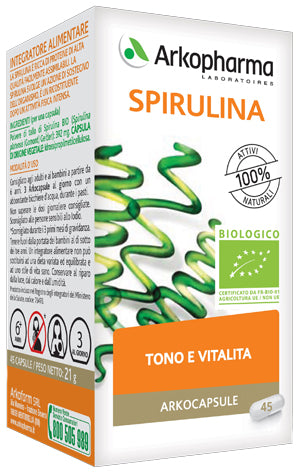Arkocps Spirulina Bio45cps