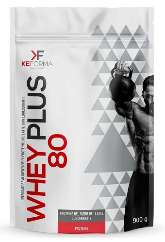 Whey Plus 80 Fragola Busta900g
