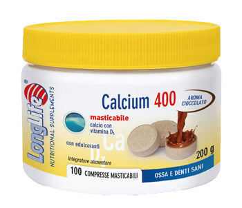 Longlife Calcium Cacao 100cpr