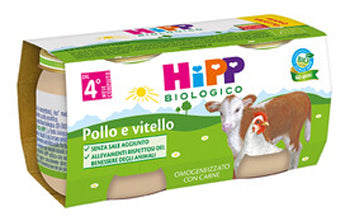 Hipp Bio Omog Vitel/pol 2x80g