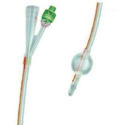 Catetere Foley Silicone Trasparente 2 Vie Palloncino 5.10ml Diametro CH18 6.mm Lunghezza 40cm