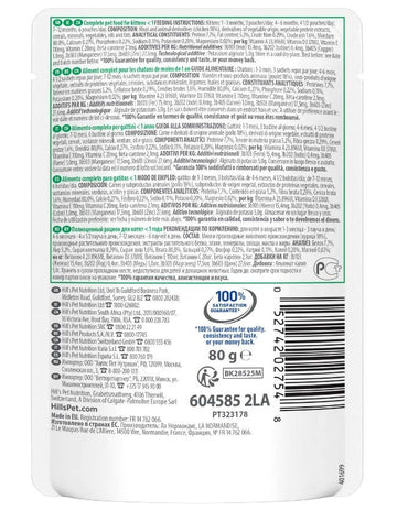 Hill's Science Plan Healthy Cuisine Kitten Pollo Bustina 80gr