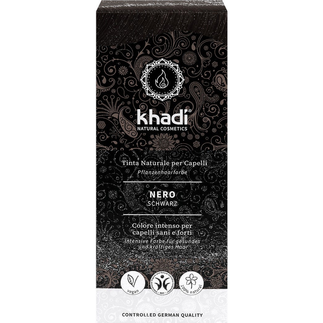 Khadi Tinta Naturale Capelli Nero 100g