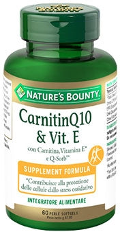 Nature's Bounty CarnitinQ10 & Vit.E 60 perle softgels