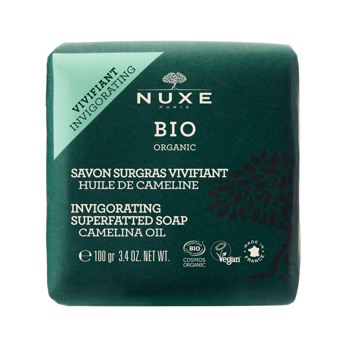 Nuxe Bio Sapone Solido Energizzante Viso E Corpo 100gr