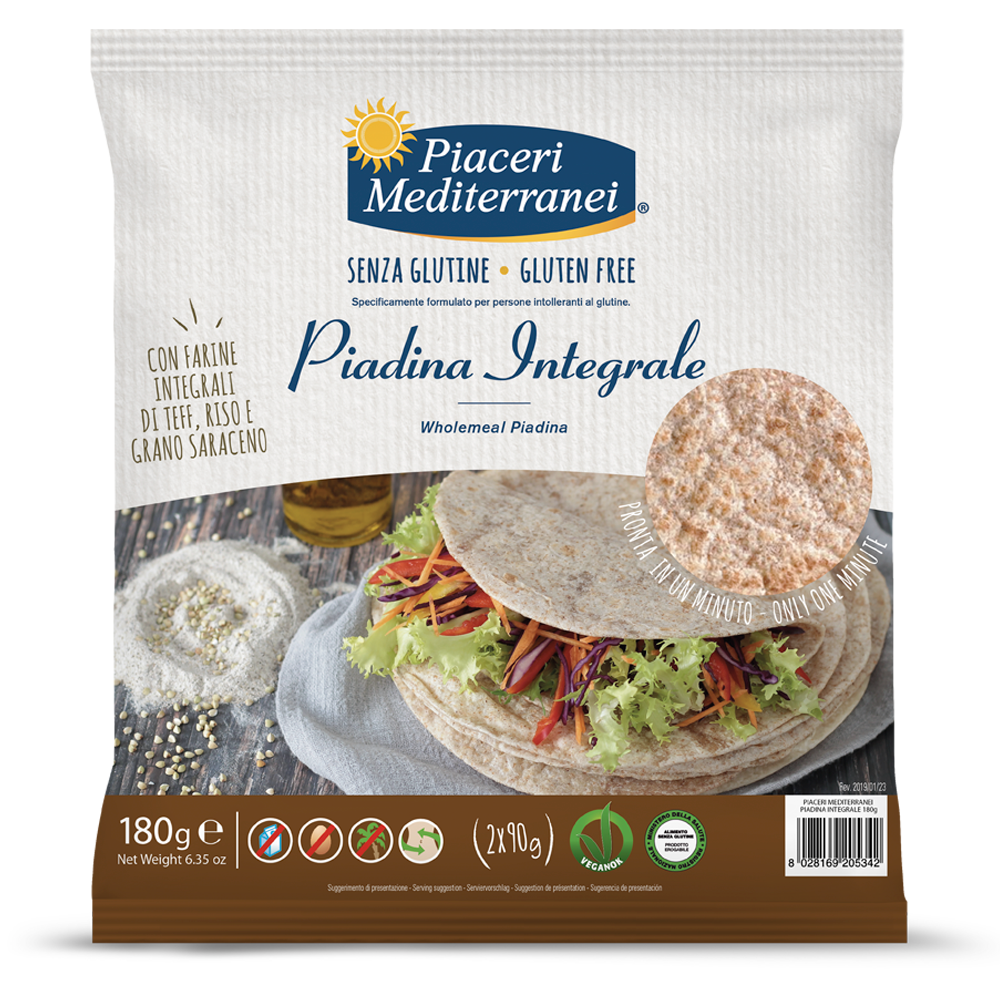 Piaceri Medit Piadina Integr