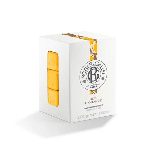 Roger&Gallet Bois d'Orange Box Saponette Profumate 3x100g